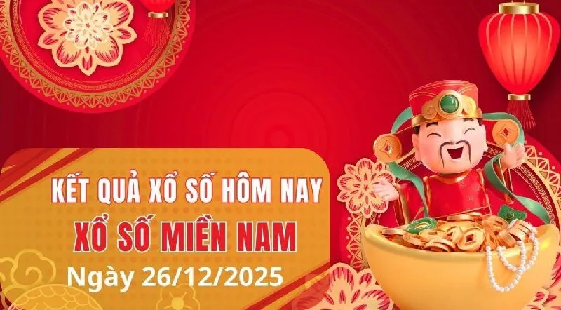 Dự đoán xổ số ngày 26/12/2025 XSMN 