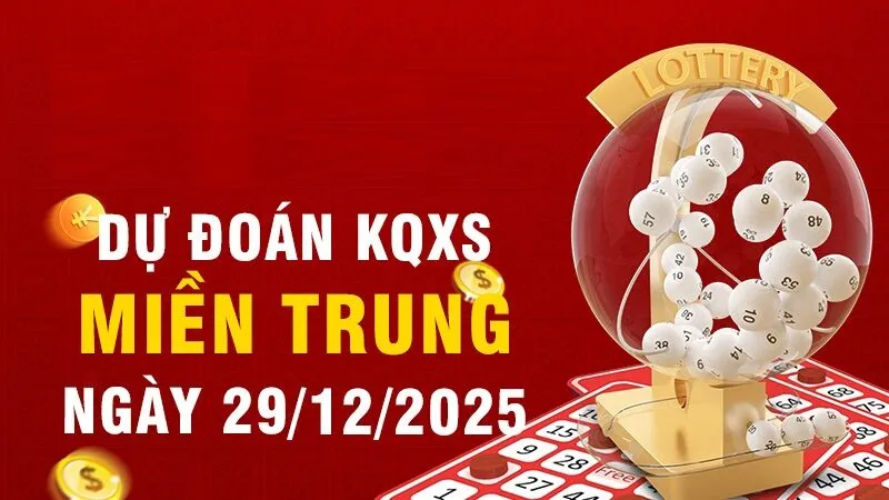 Dự đoán xổ số ngày 29/12/2025 XSMT